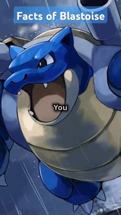 30 Fun And Fascinating Facts About Blastoise From Pokemon .